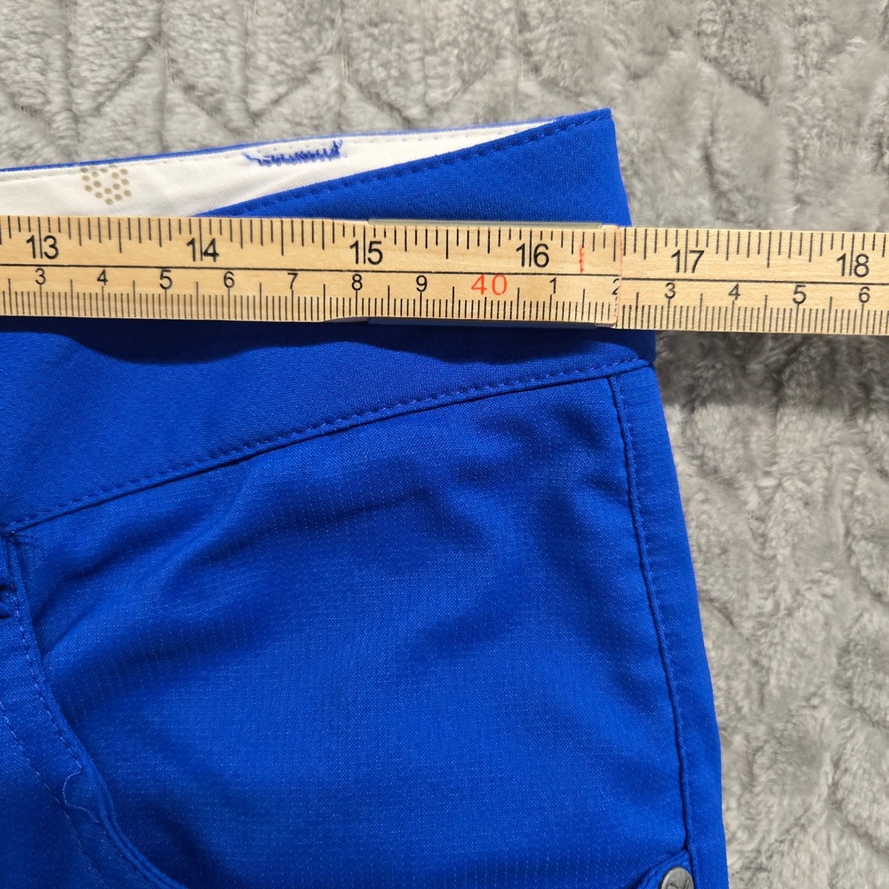 Puma Golf Pants Men Size 32x30* Blue Flat Front Straight Leg Performance Golf - Picture 5 of 10